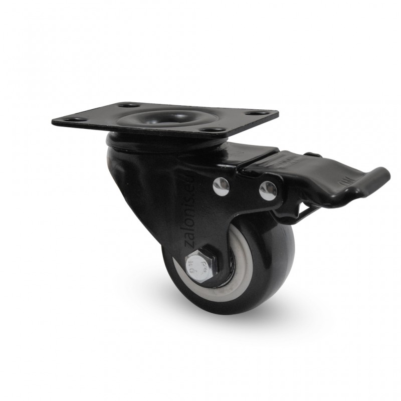 INDUSTRIAL WHEEL 405 D.63 / H.90 / 60KG / WITH BRAKE
